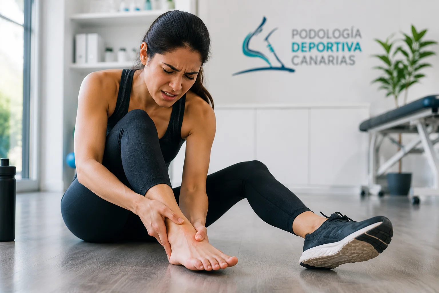 deportista-dolor-pie-podologia-las-palmas-de-gran-canaria Deportista con dolor en el pie en clínica de podología en Las Palmas de Gran Canaria